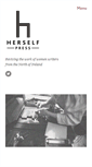 Mobile Screenshot of herselfpress.com